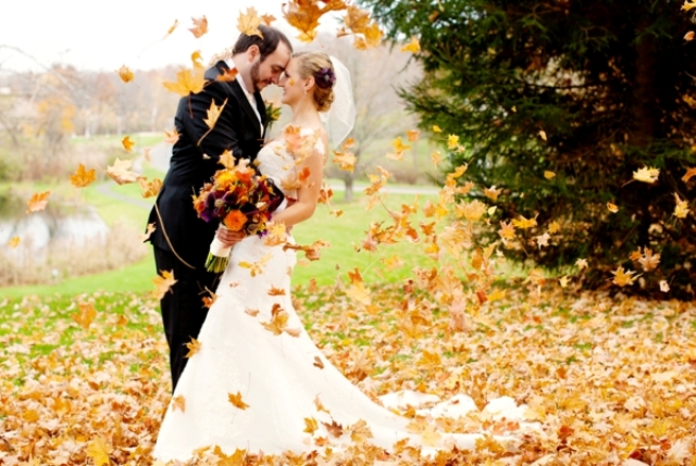 fall wedding platinum banquet