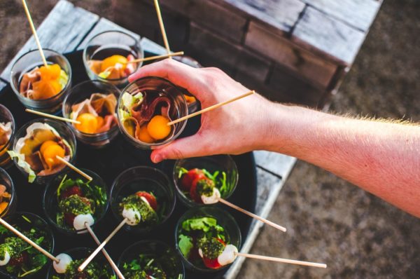 Catering Menu Options - Hors D'oeuvres In Glasses
