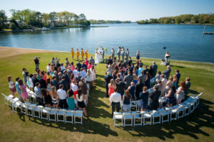 Wedding Photo Taken With Drone
