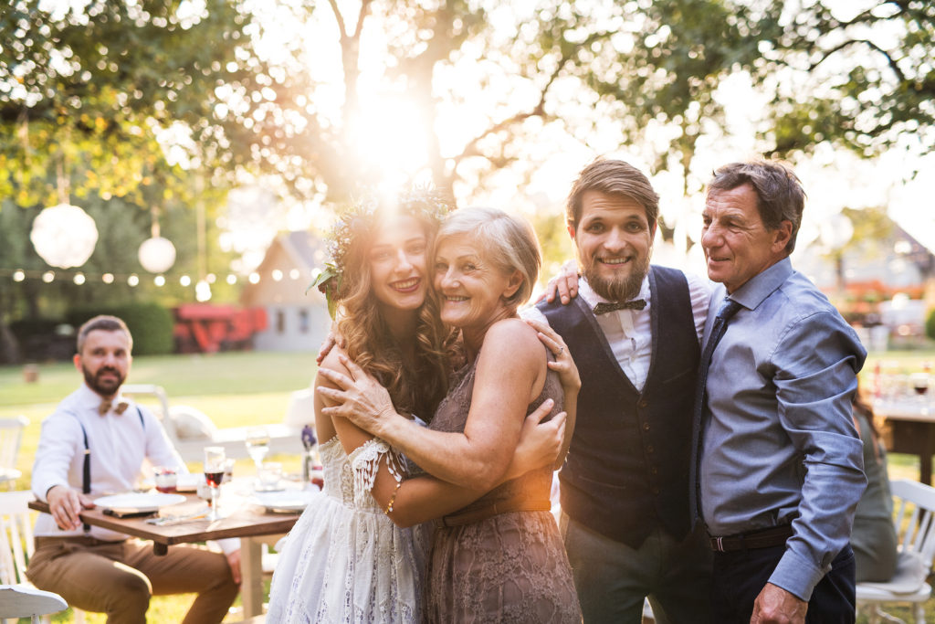immediate family - wedding guest list