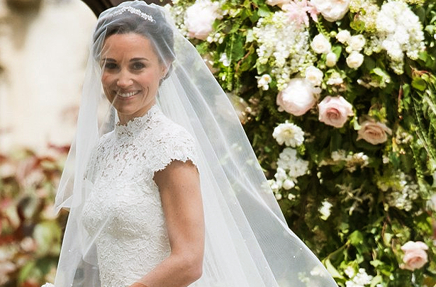 Pippa Middleton Wedding Dress And Veil